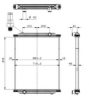 NRF 599563 Radiator, engine cooling